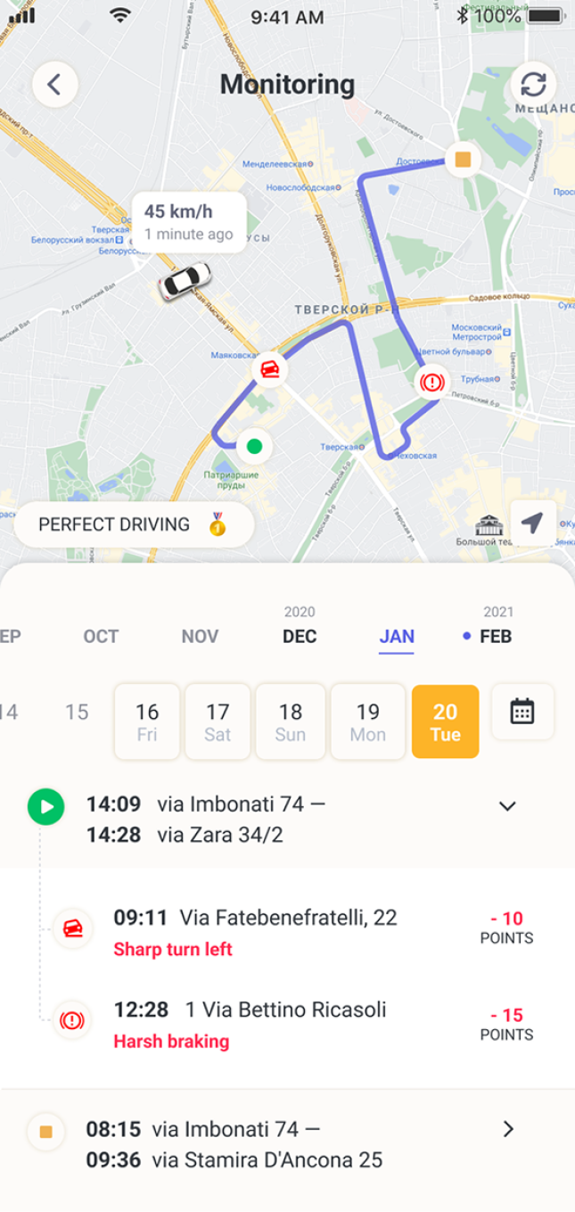 Pavel Fess UI/UX Design by Noixlab Studio Mobility Mobikey Connected Car Key mobile app